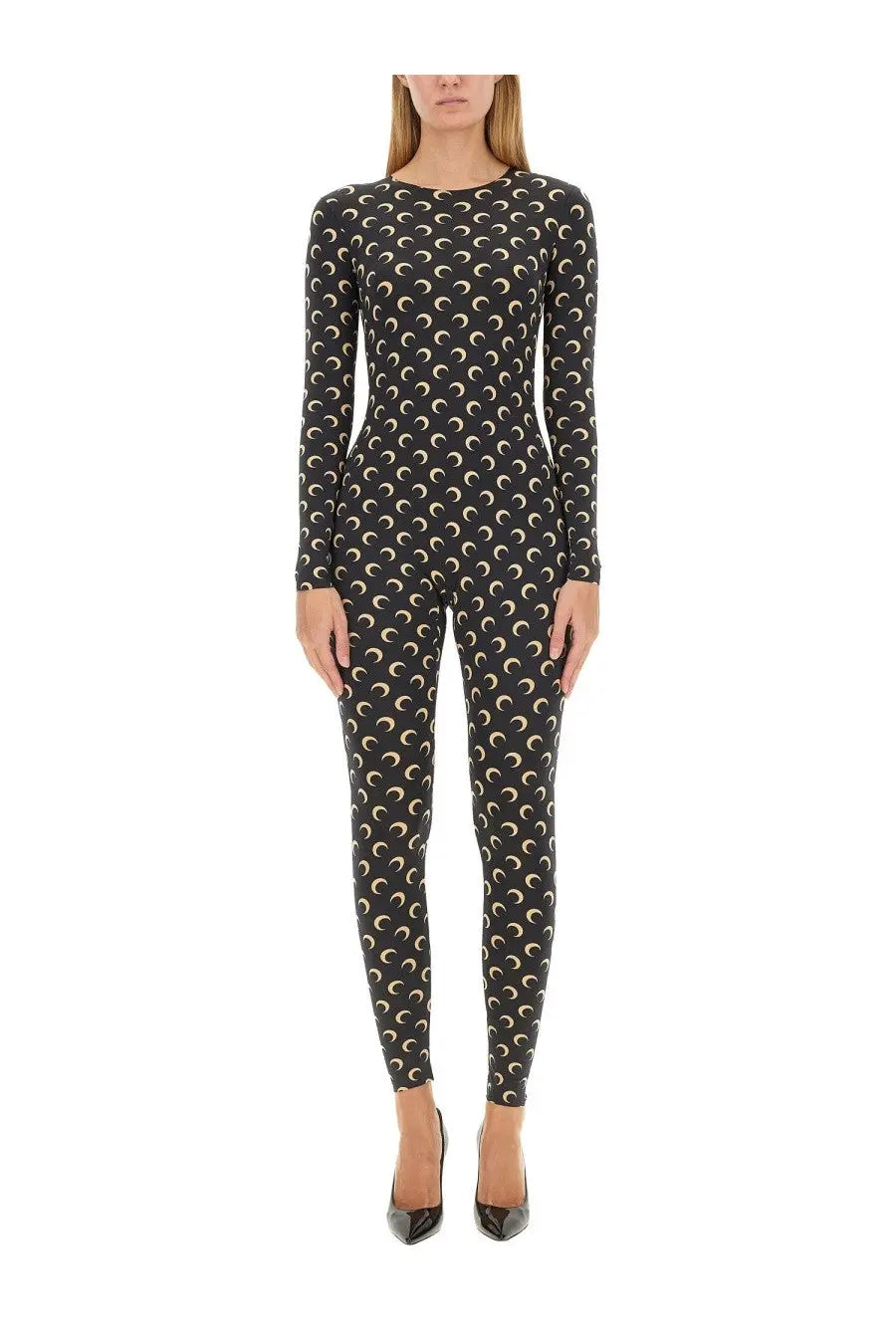 Marine Serre Women's Tuta Moon Black