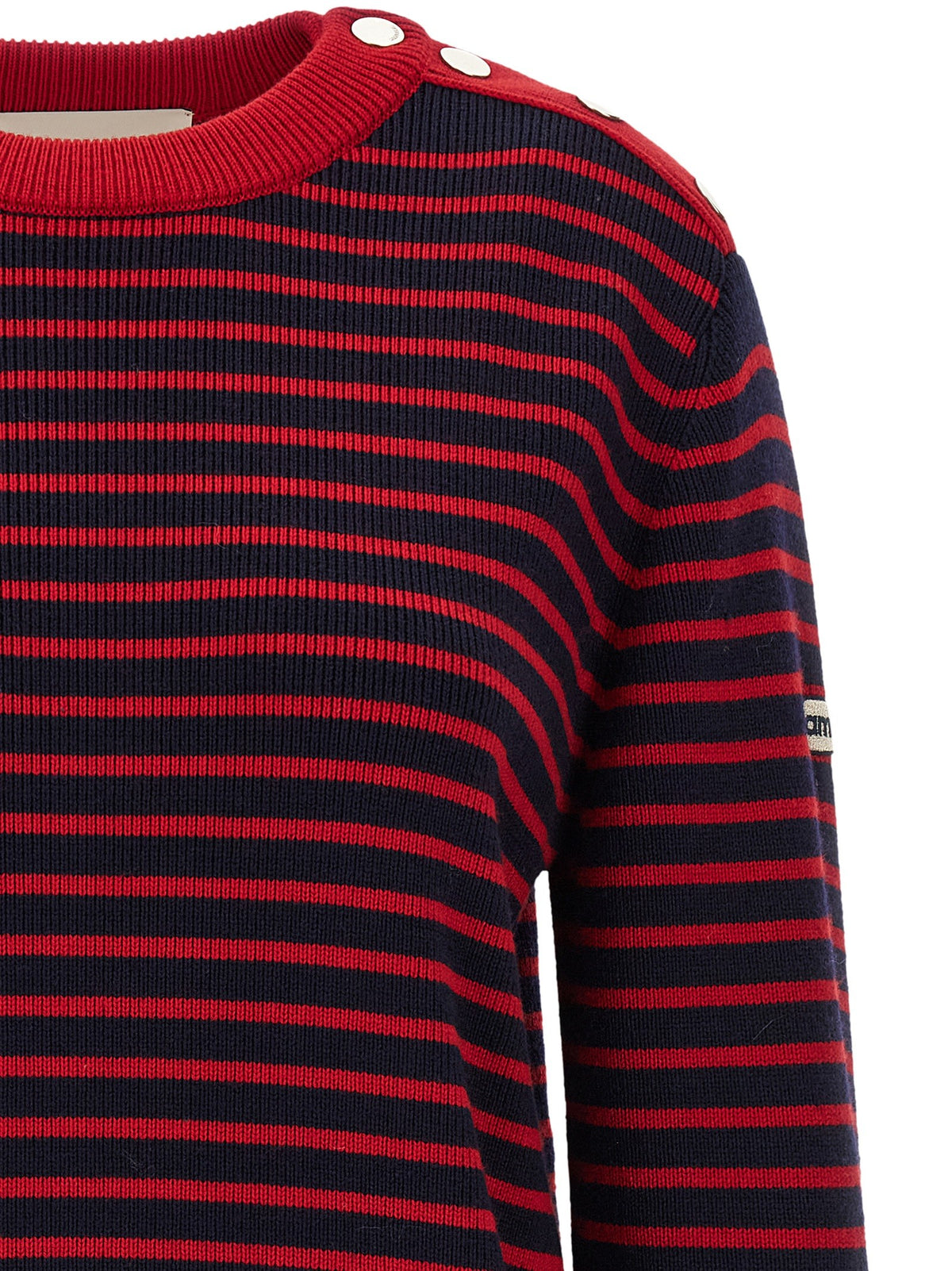 Ami Paris Marinière Sweater Blue