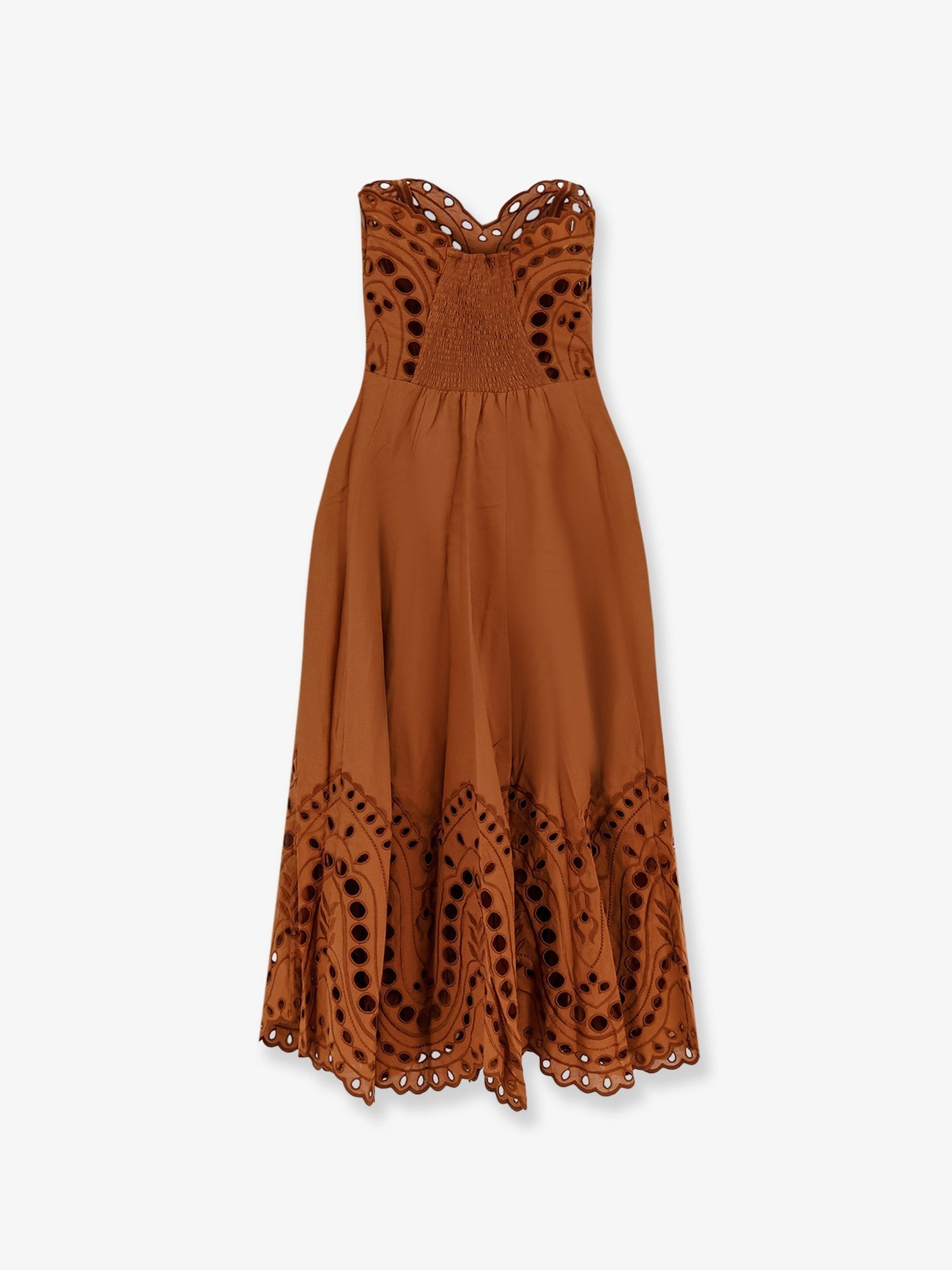 Charo Ruiz Ibiza Women's Marlin Long Dress Brown