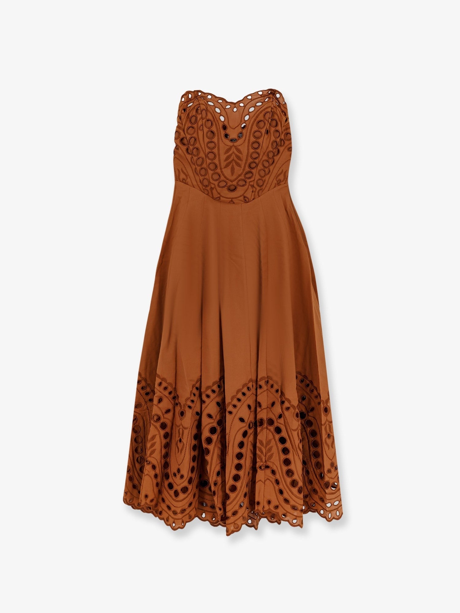 Charo Ruiz Ibiza Women's Marlin Long Dress Brown