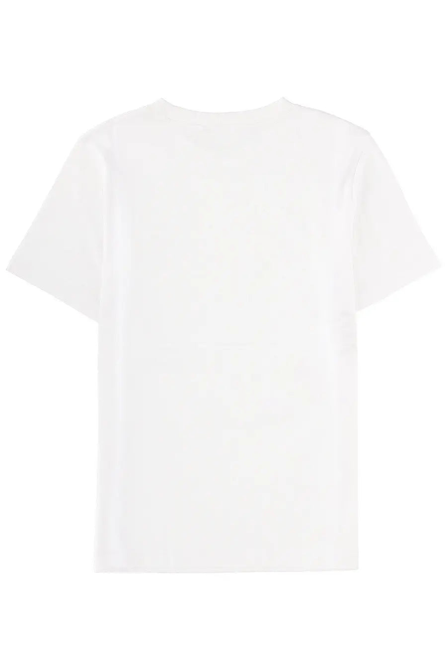 Marni women’s white cotton t-shirt with simple crew neck and short sleeves