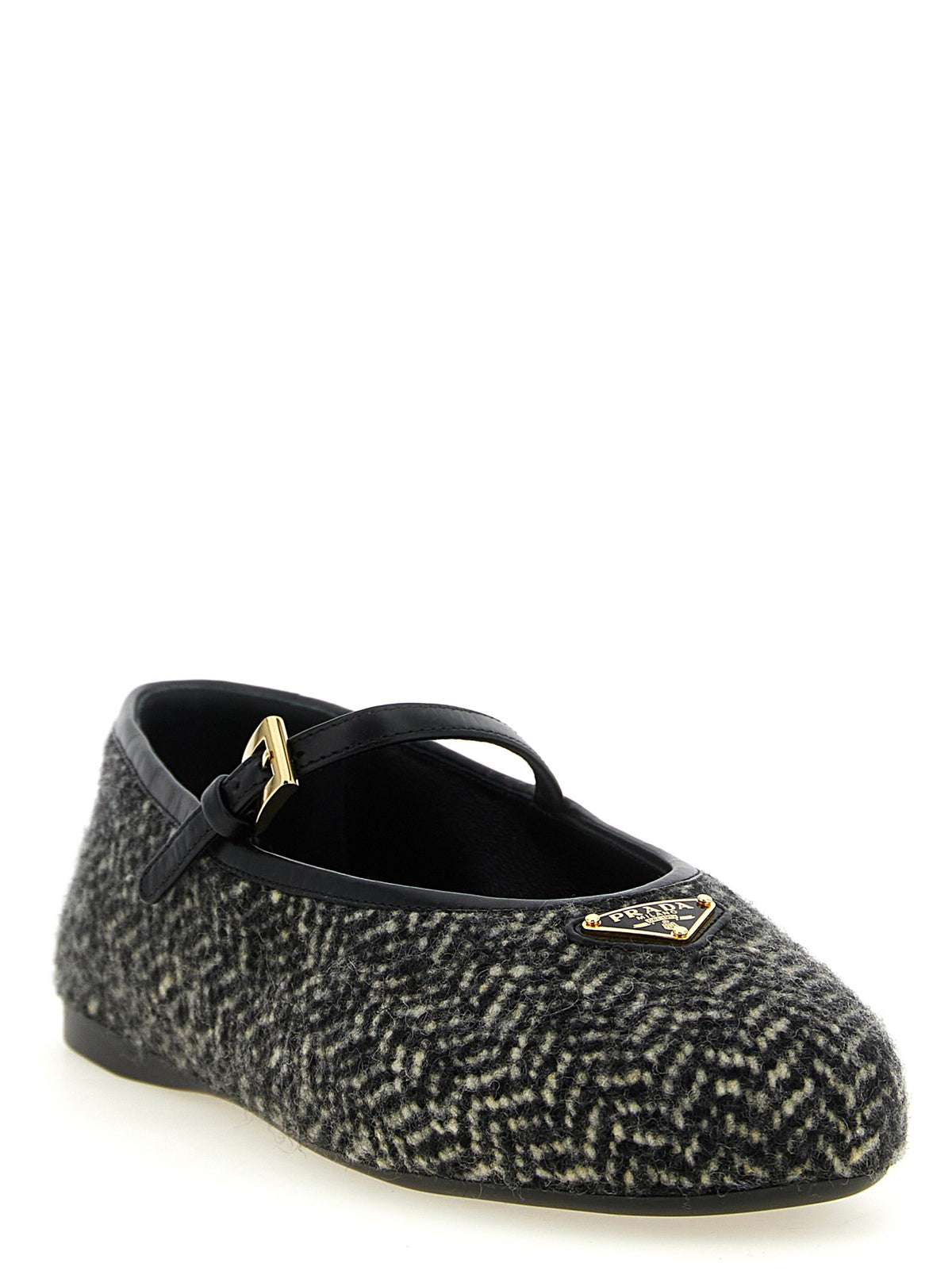 PRADA Mary Jane Whale White