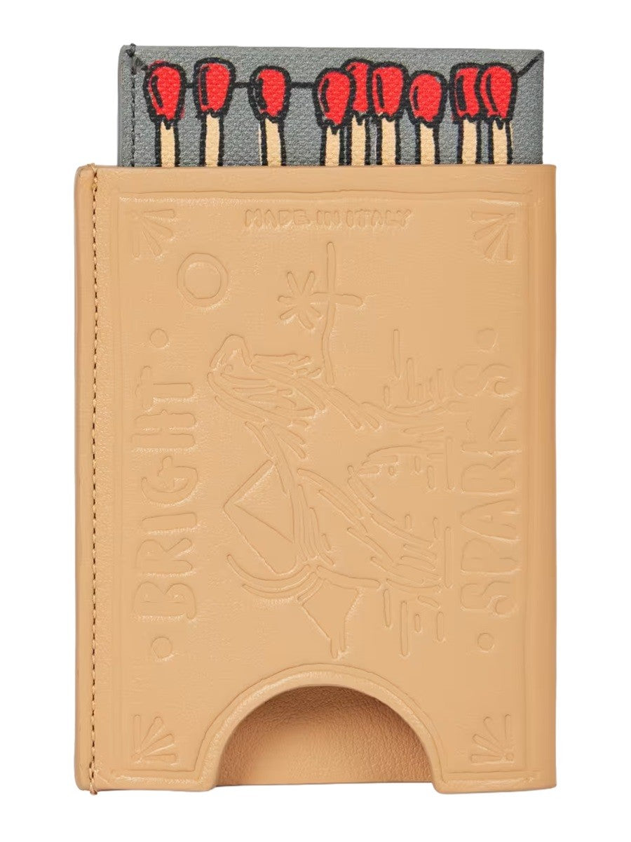 Paul Smith Men's Match Box Card Holder Beige