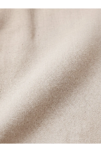 Beige cotton fabric with subtle woven texture for max mara women’s mohair and wool blend bermuda shorts