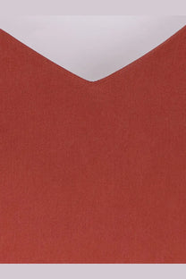 Max Mara women’s Munghia silk top brown with rust-colored textured fabric and v-neckline
