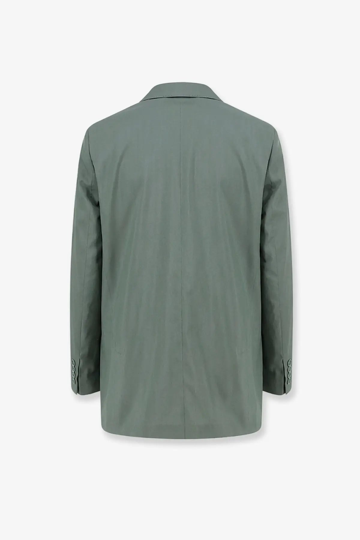 A max mara women’s mxmalbata olive green tailored blazer made of virgin wool and silk with buttoned cuffs