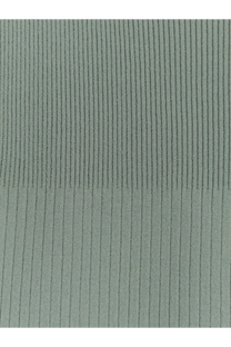 Max Mara women’s tank top in soft sage green ribbed viscose blend fabric with subtle vertical texture