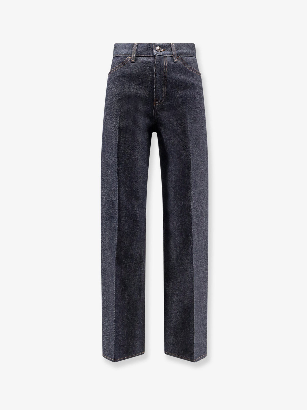 Loro Piana Women's Max Trousers Cotton and Cashmere Jeans WILD WONDERBERRY