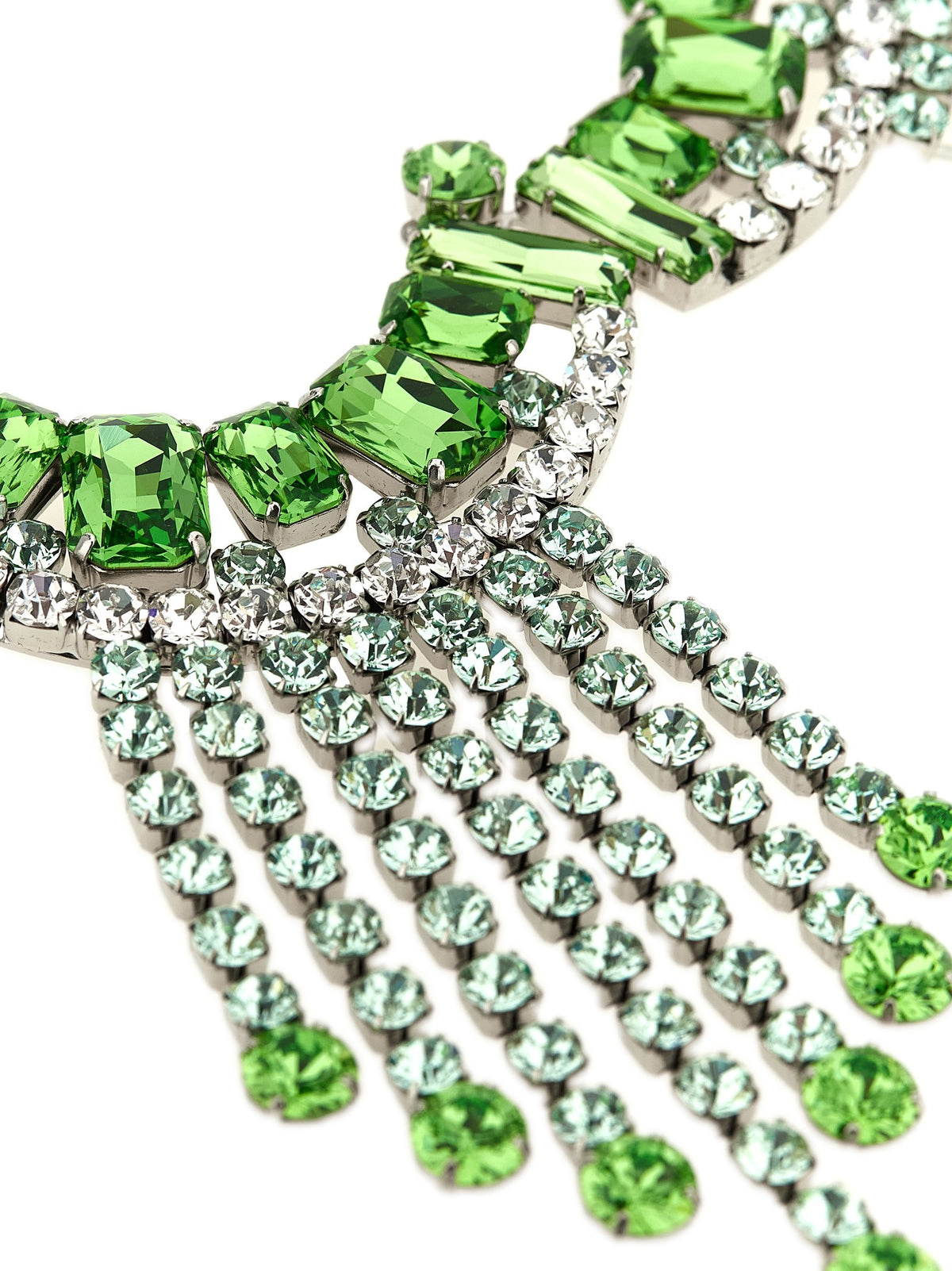 Dries Van Noten Maxi Necklace Green