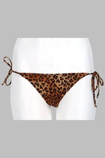 Leopard-print bikini bottom with tied side ties and lace trim from mc2 saint barth women’s slip bikini leah marielle pattern
