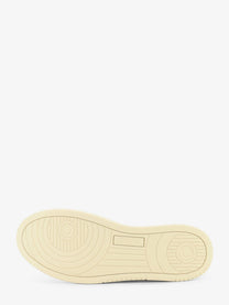 AUTRY Men's Medalist Leather and Suede Sneakers White