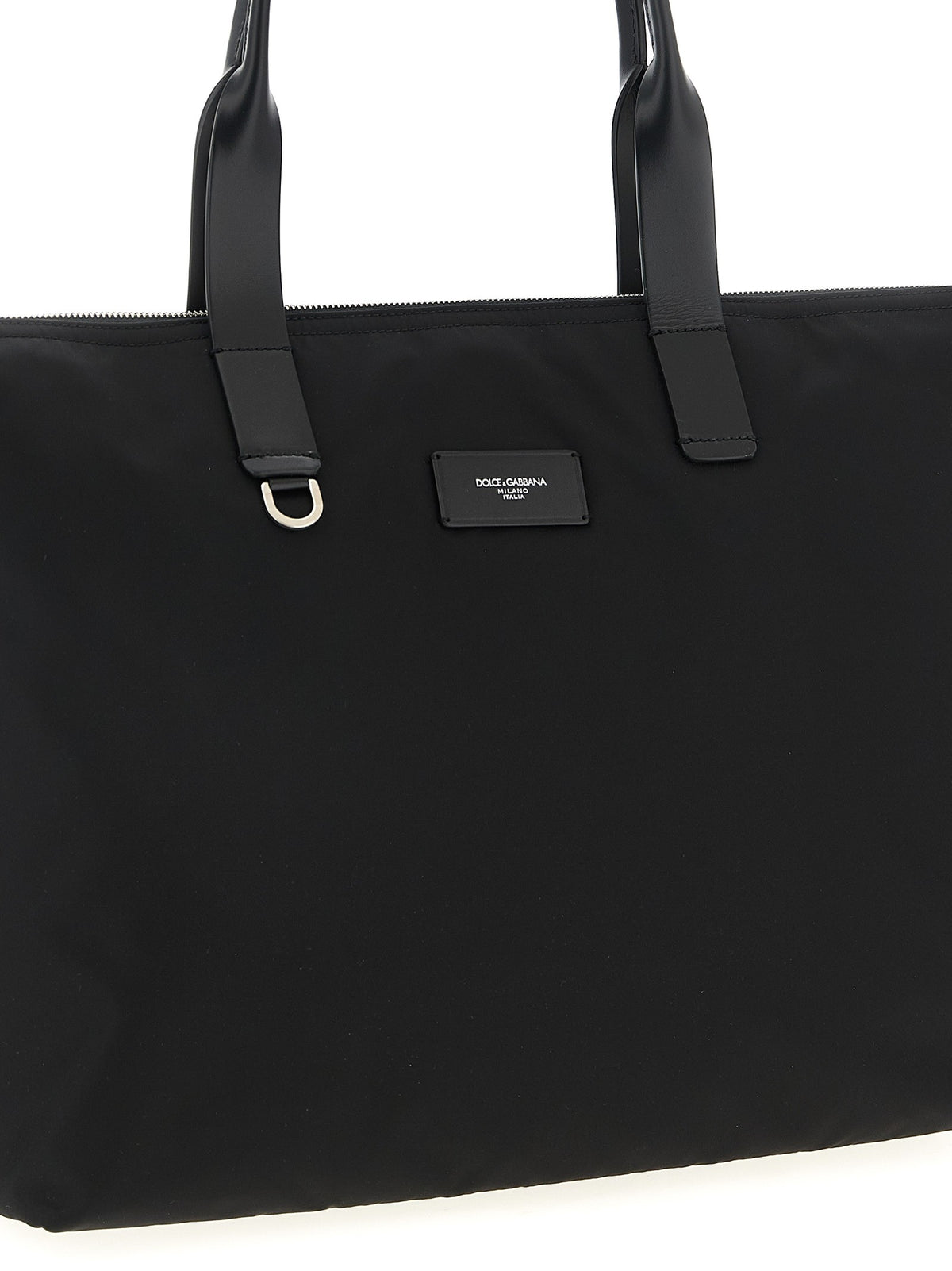 Dolce &amp; Gabbana Media Shopping Bag Black