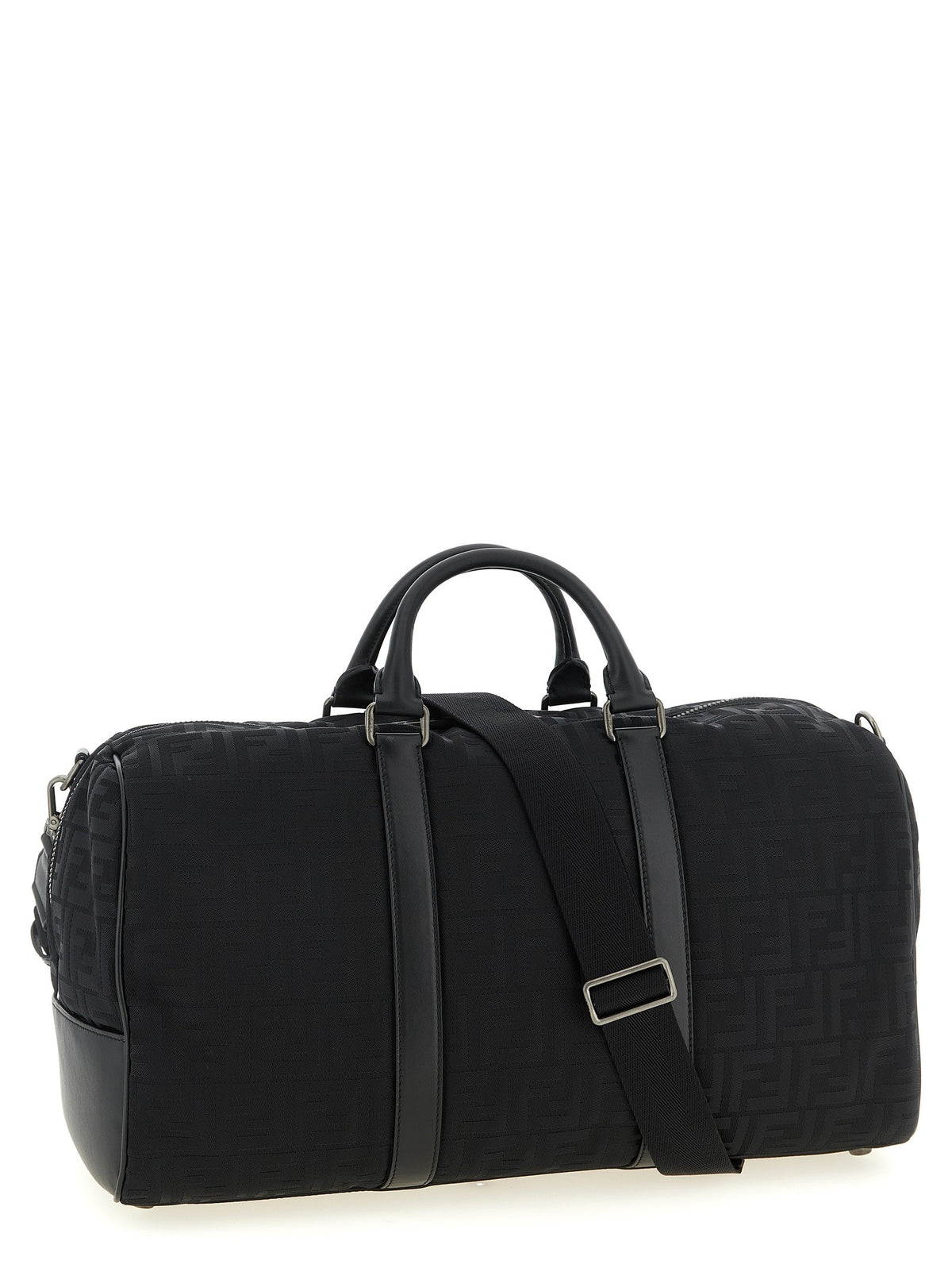 Fendi Medium FF Duffel Bag Black