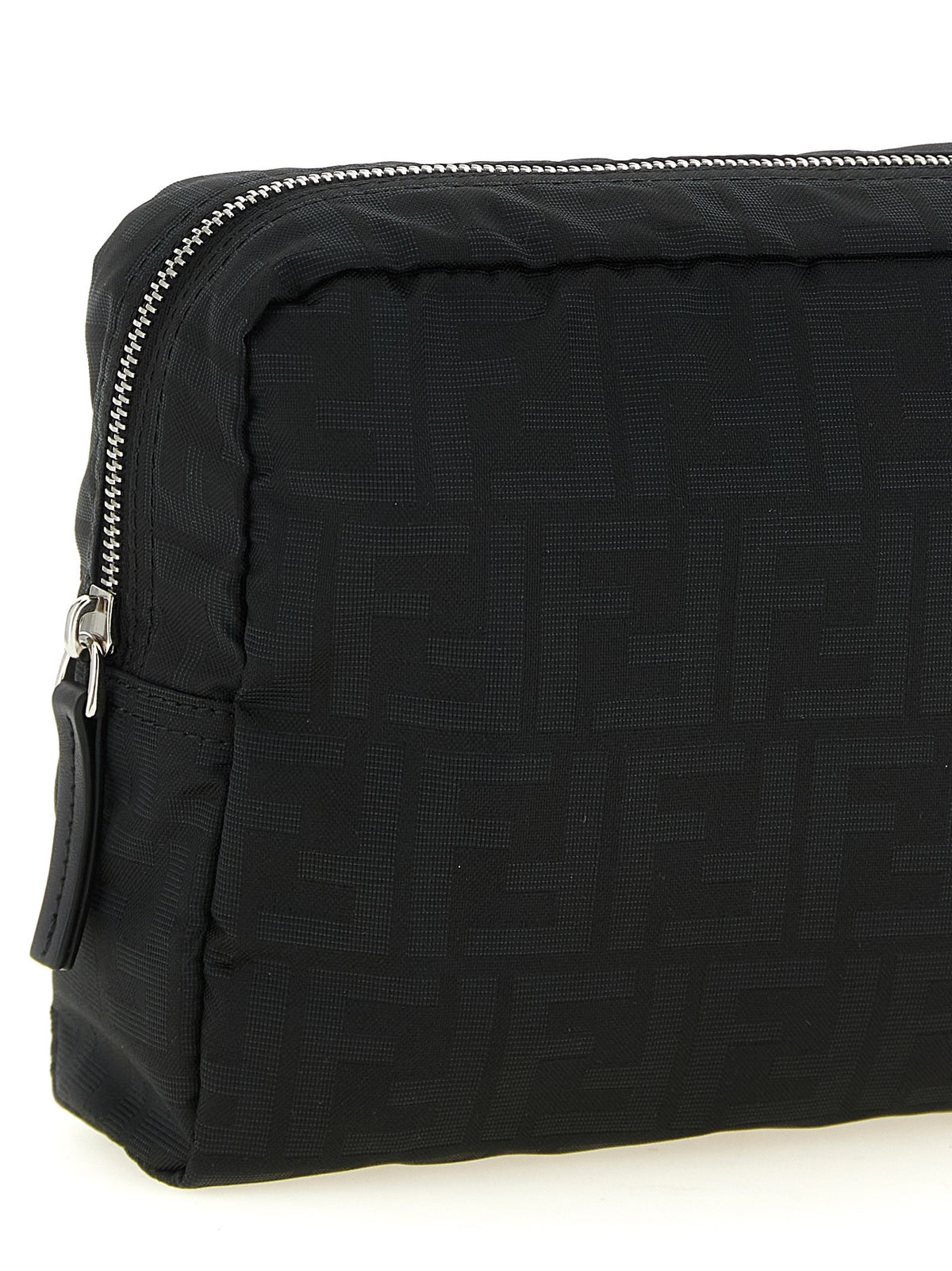 Fendi Men's Superlight FF Zucca Fabric Beauty Case Black