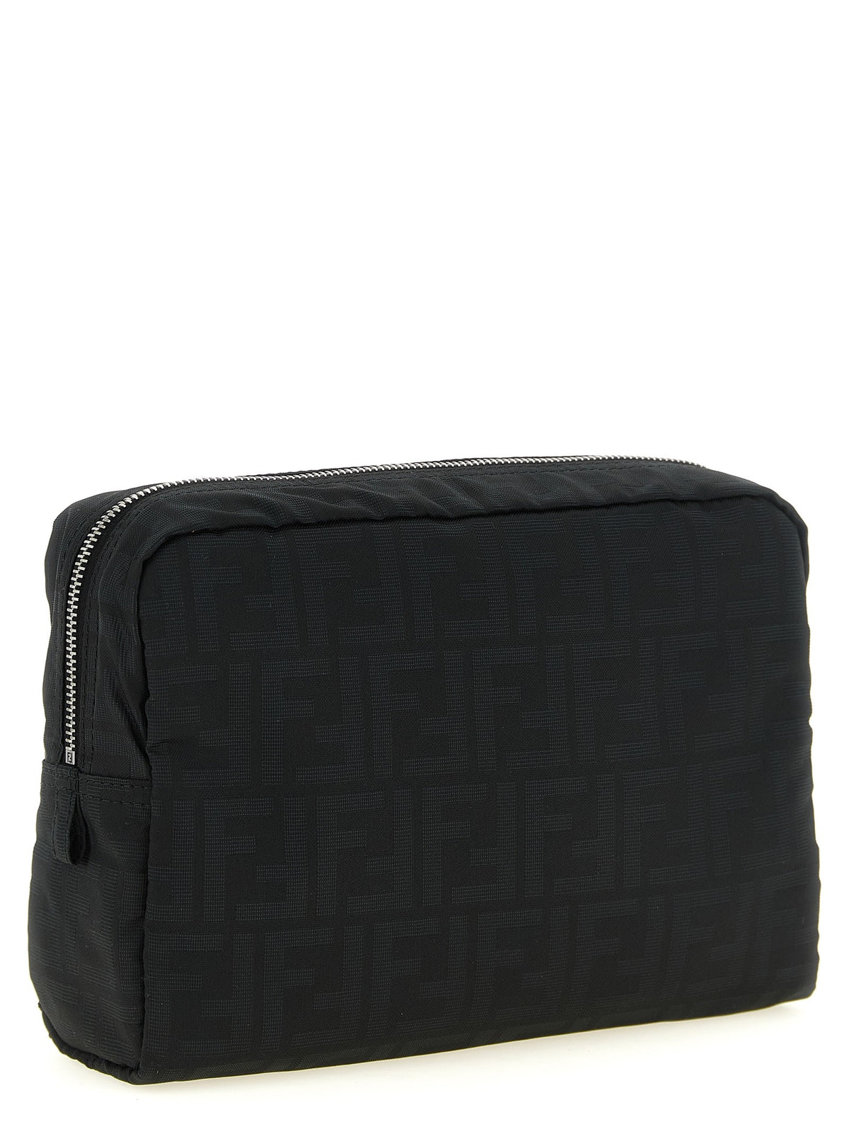 Fendi Men's Superlight FF Zucca Fabric Beauty Case Black