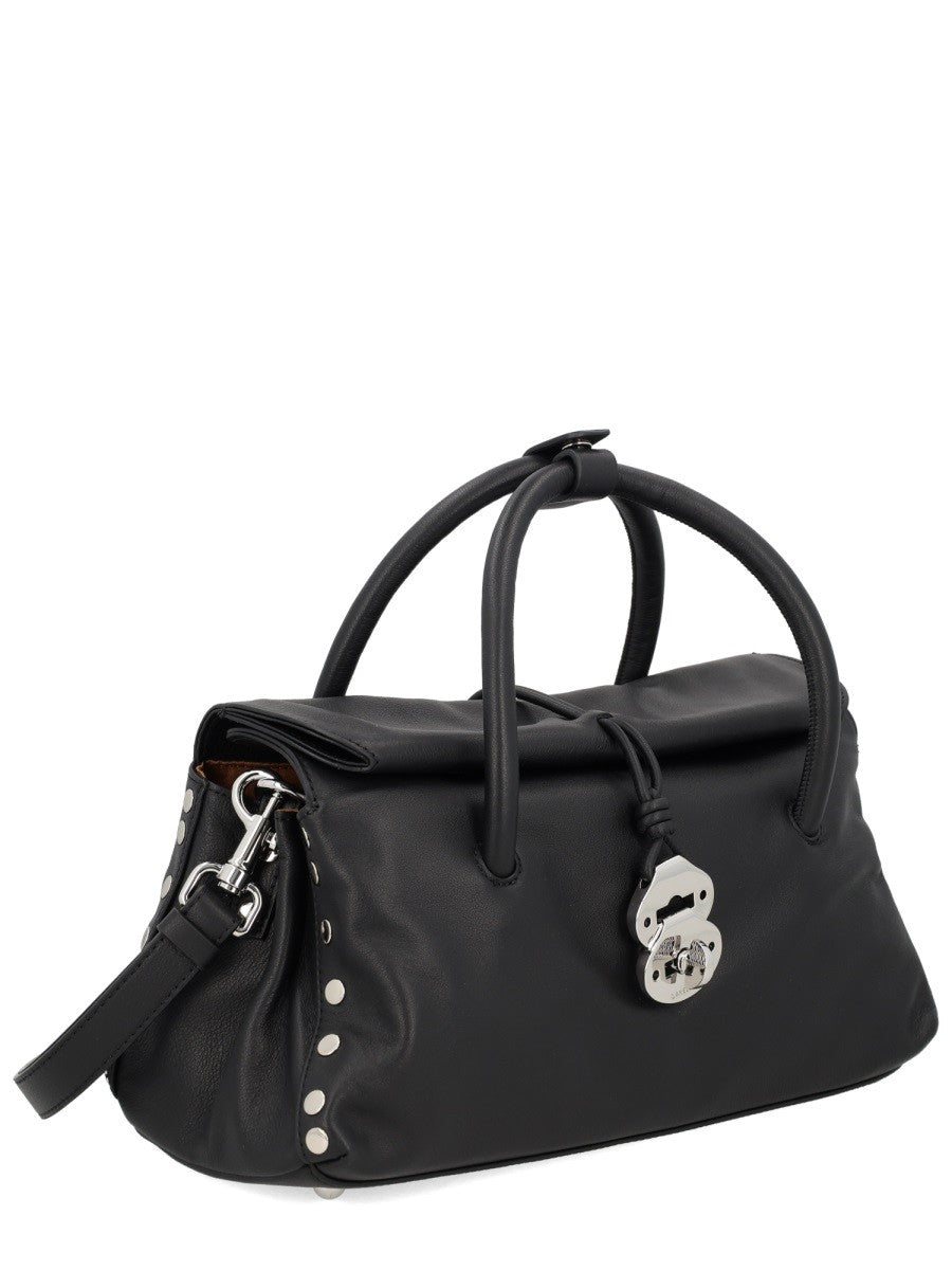 Zanellato Women's Medium Learned Bag Black