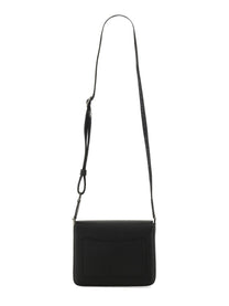 Dolce &amp; Gabbana Men's Medium Leather Shoulder Bag Black