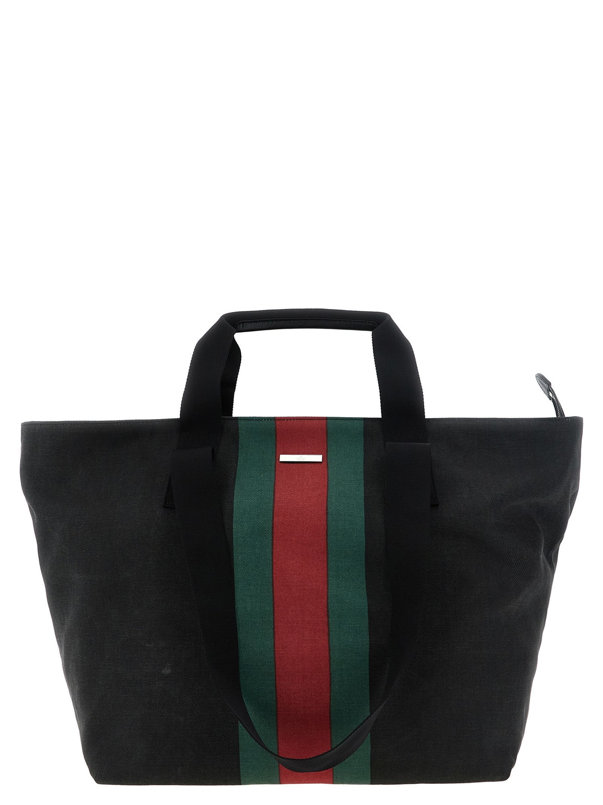Gucci Medium Positano Shopping Bag Black