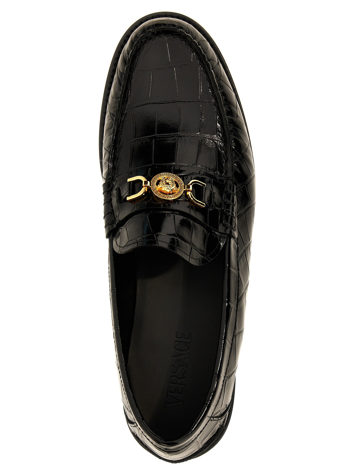 Versace Medusa Loafers Black