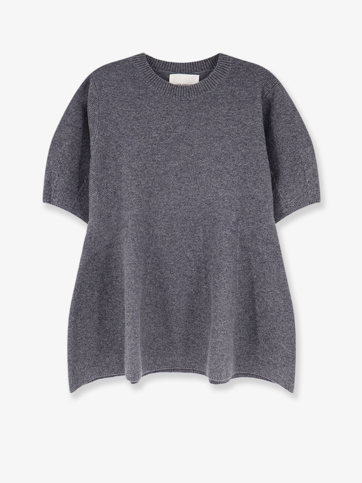 Lisa Yang Women's Mella Cashmere Top Graphite