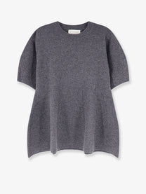 Lisa Yang Women's Mella Cashmere Top Graphite