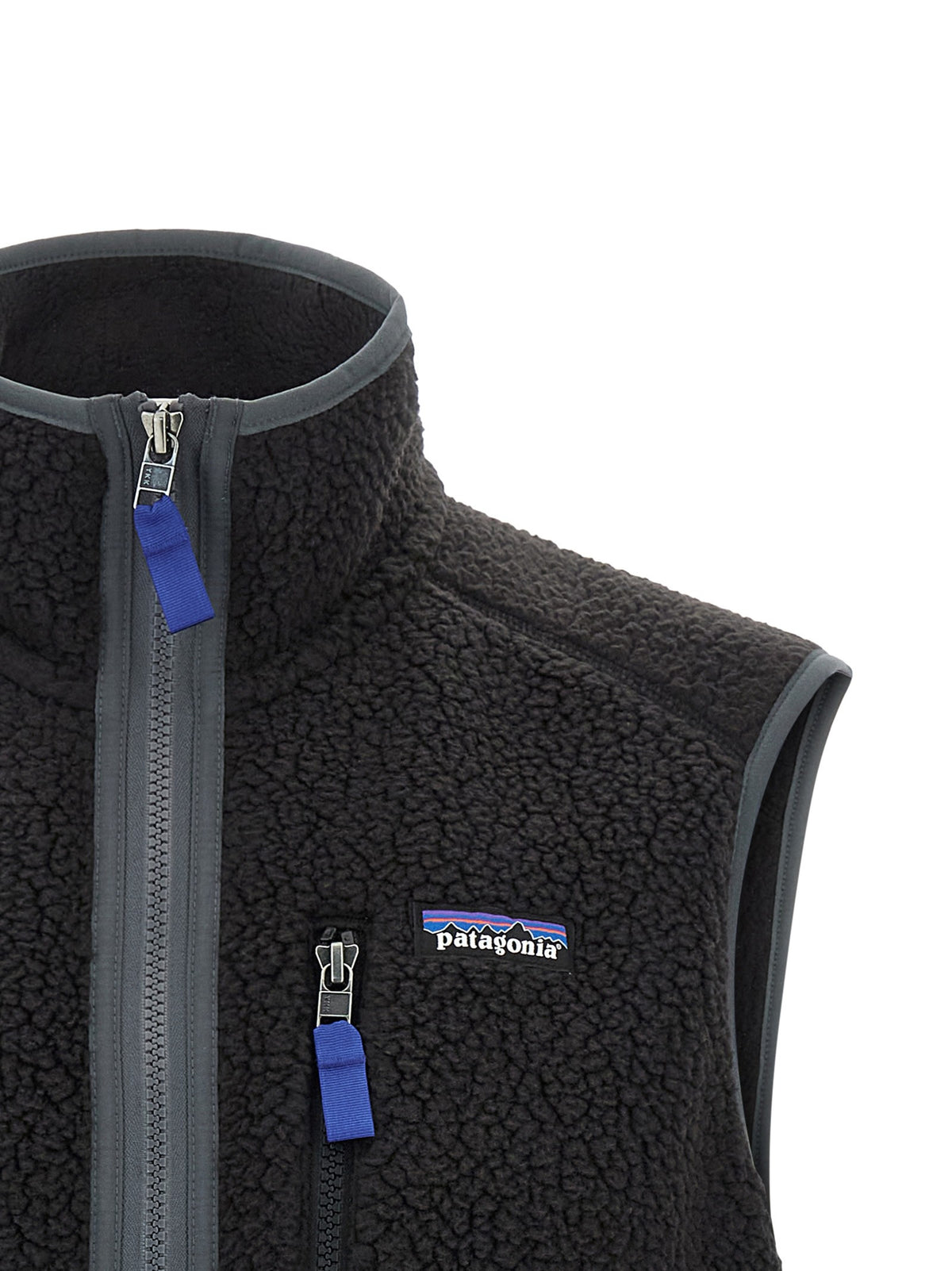 Patagonia Mens Retro Pile Vest Black, view 3