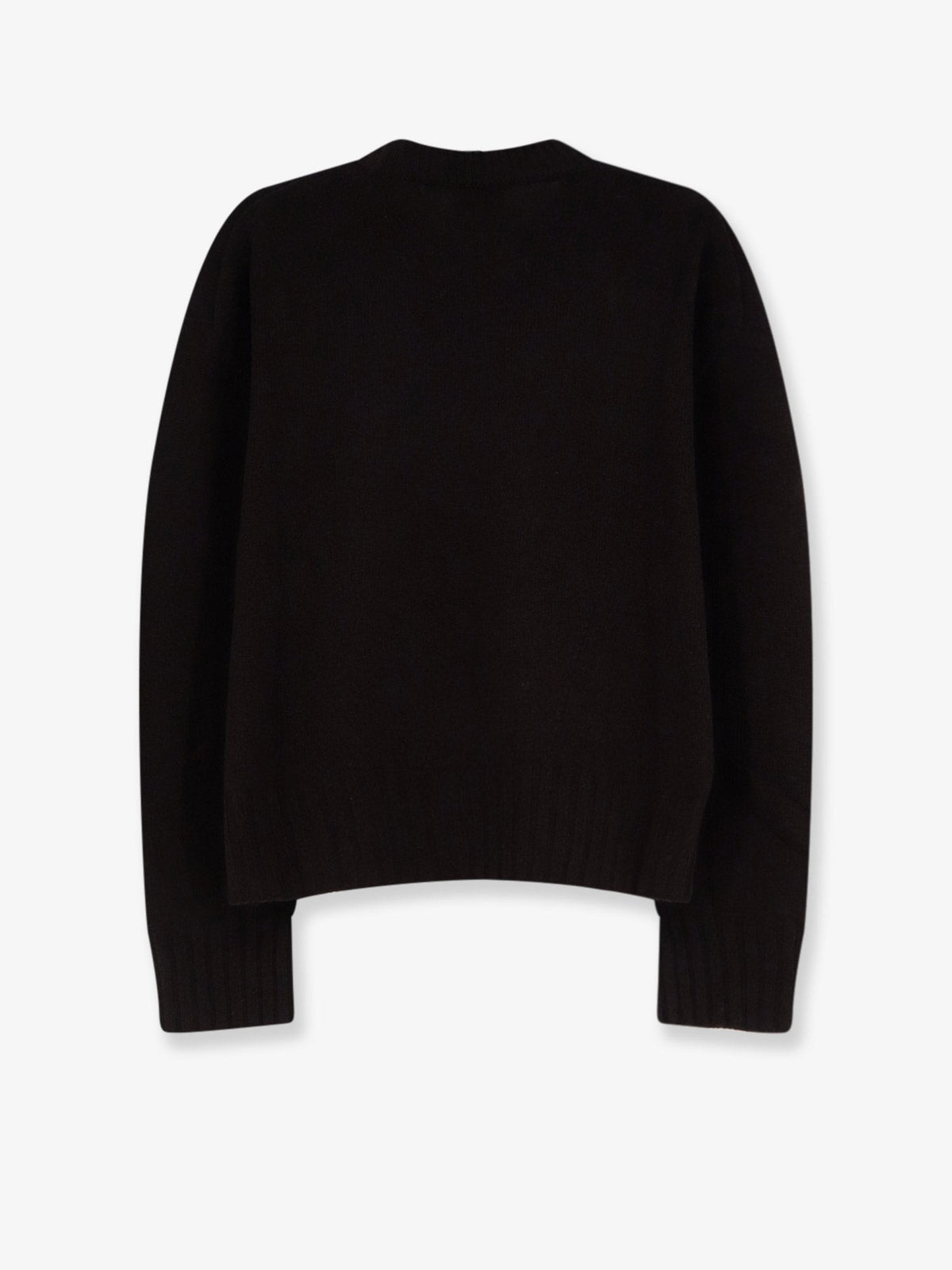 Alysi Women's Merino Wool and Cashmere Blend Sweater Brown