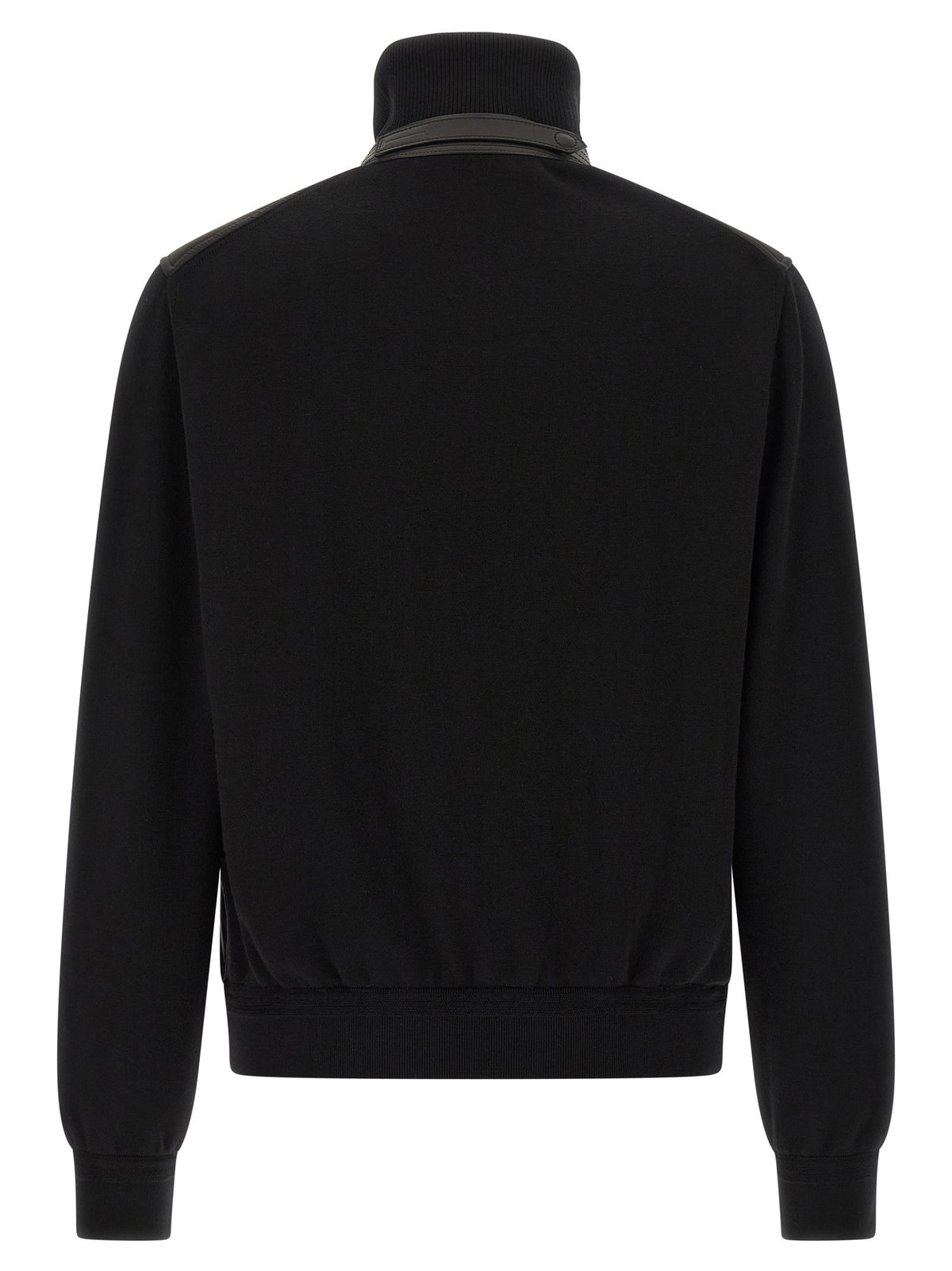 Tom Ford Merino Wool Bomber Jacket Black