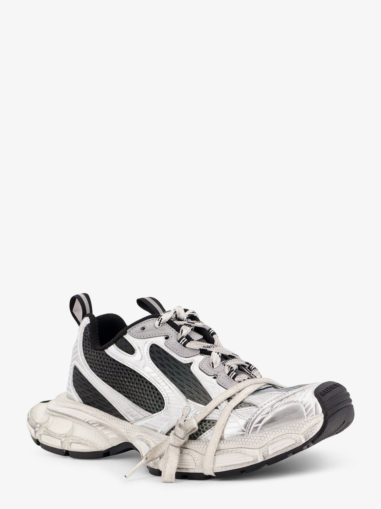 Balenciaga Men's Sneakers Silver