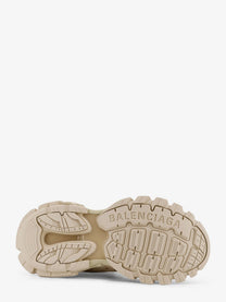 Balenciaga Men's Mesh and Nylon Track Sneakers Beige