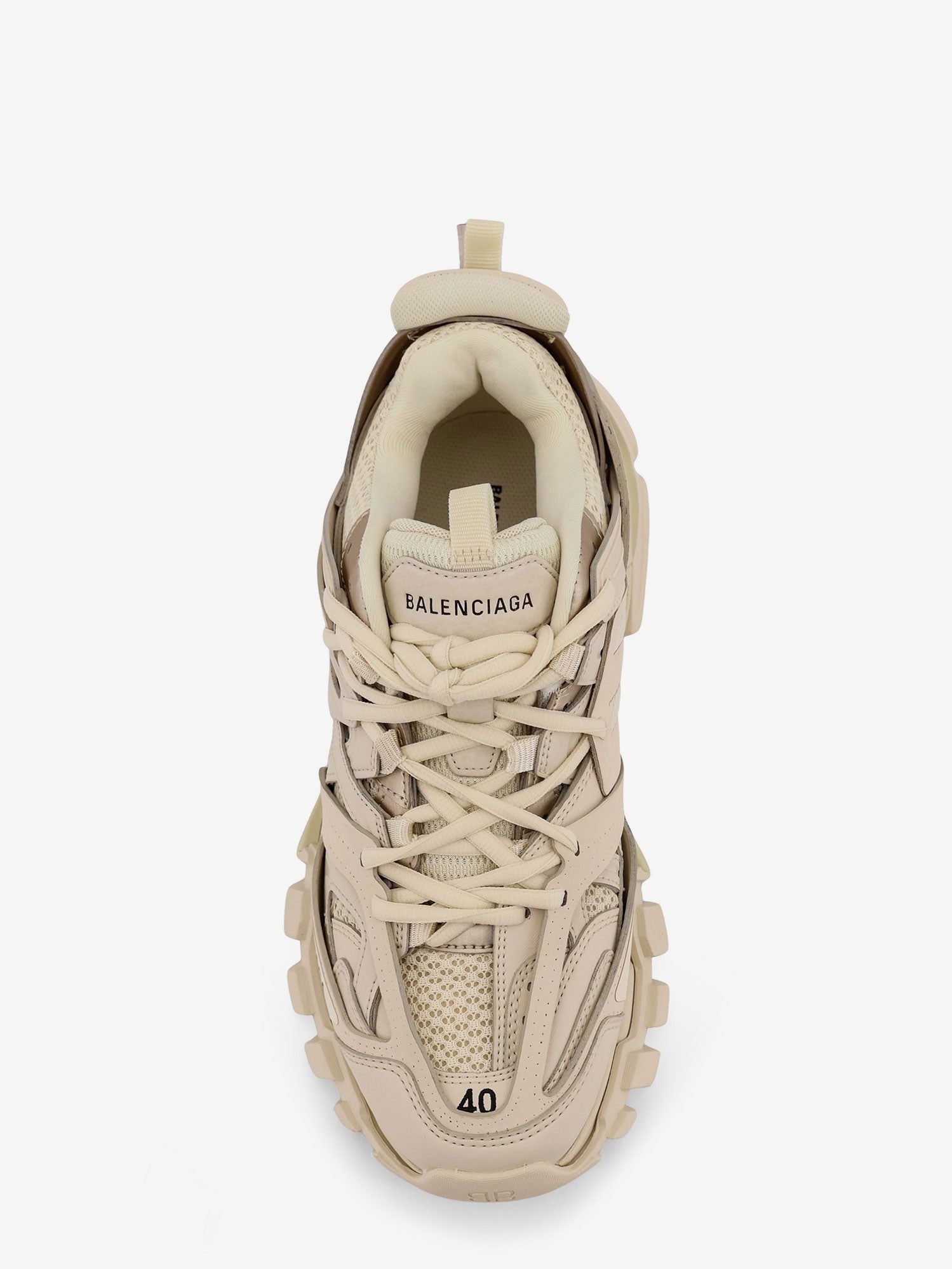 Balenciaga Men's Track Sneakers Beige