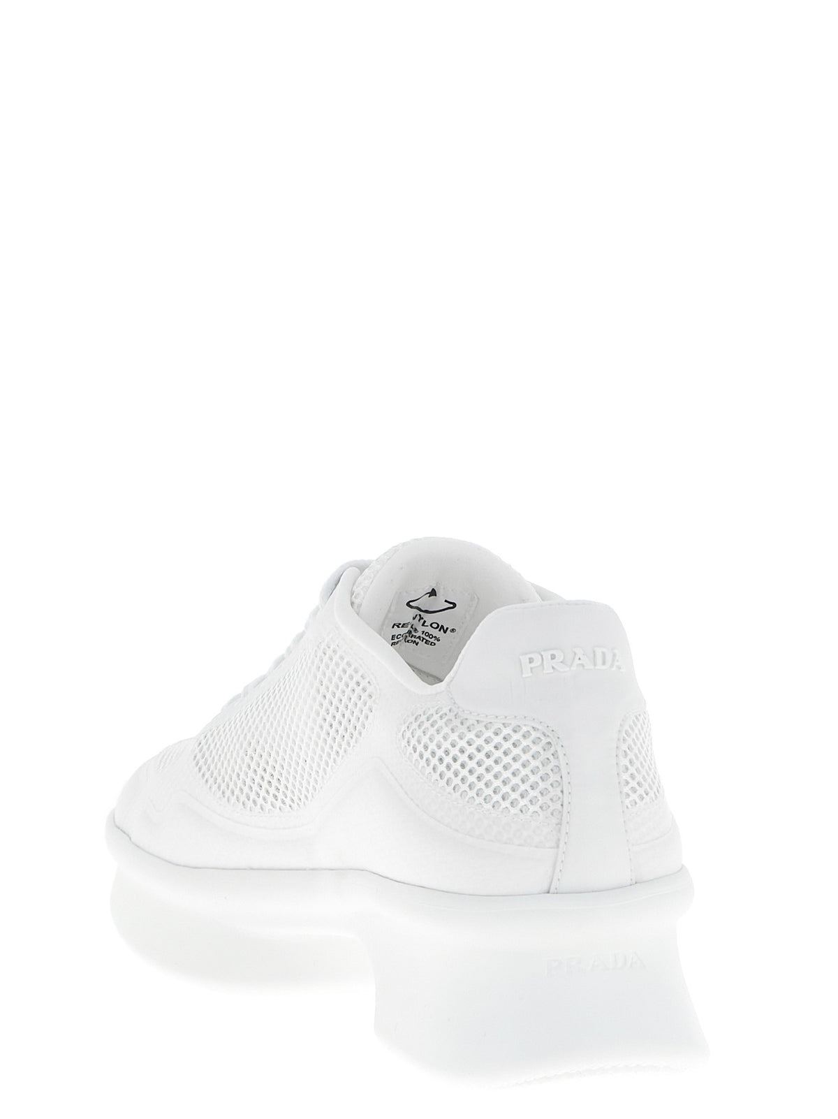 PRADA Mesh Sneakers White