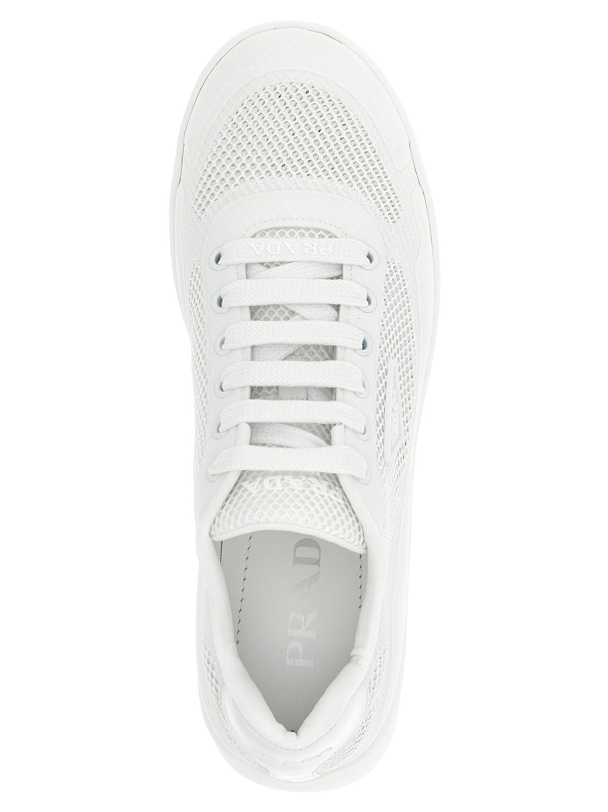 PRADA Mesh Sneakers White