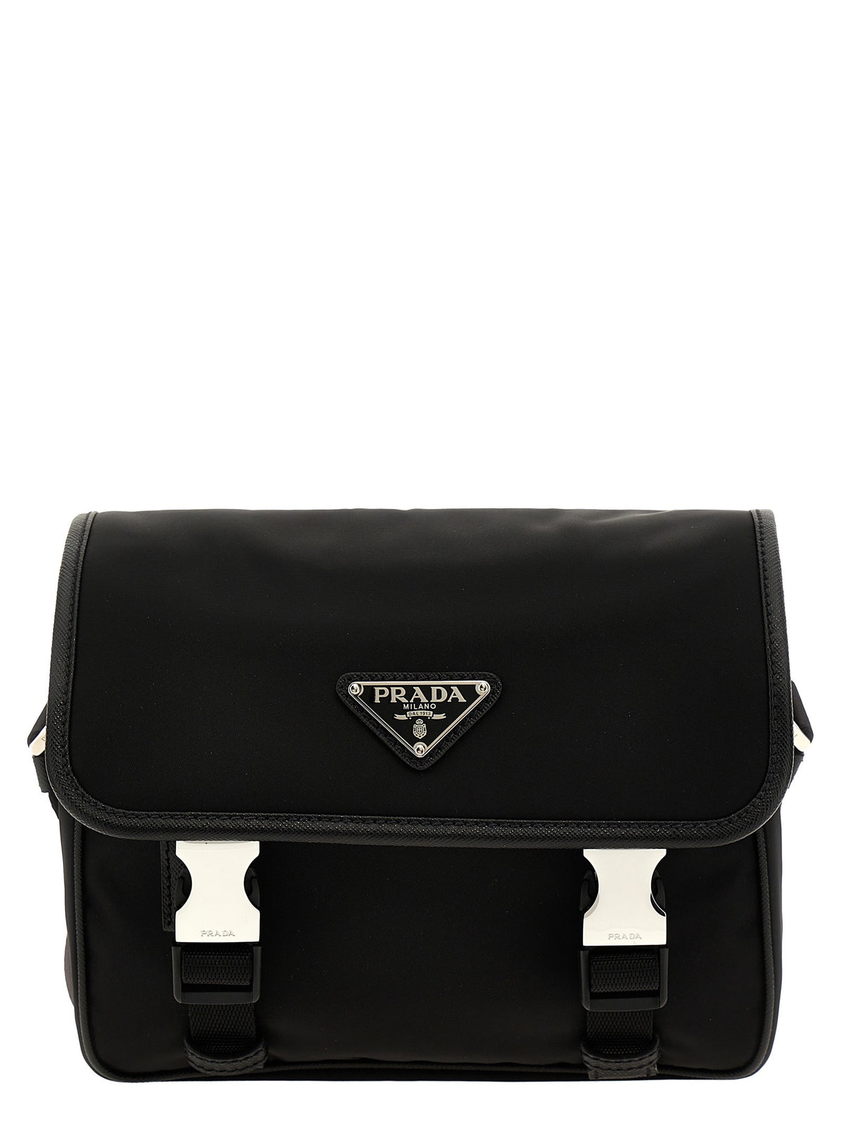 PRADA Messenger Crossbody Bag Black