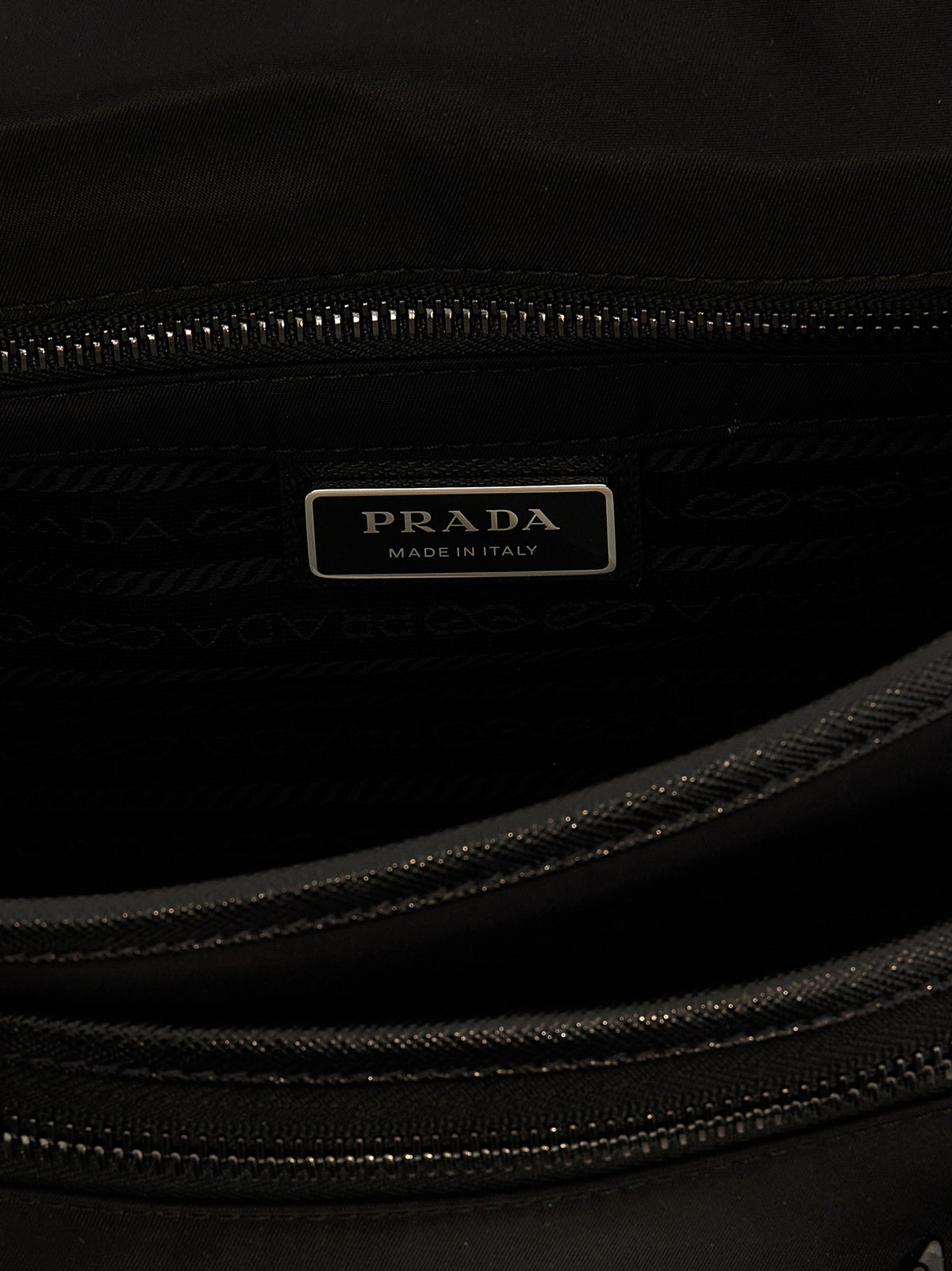 PRADA Messenger Crossbody Bag Black