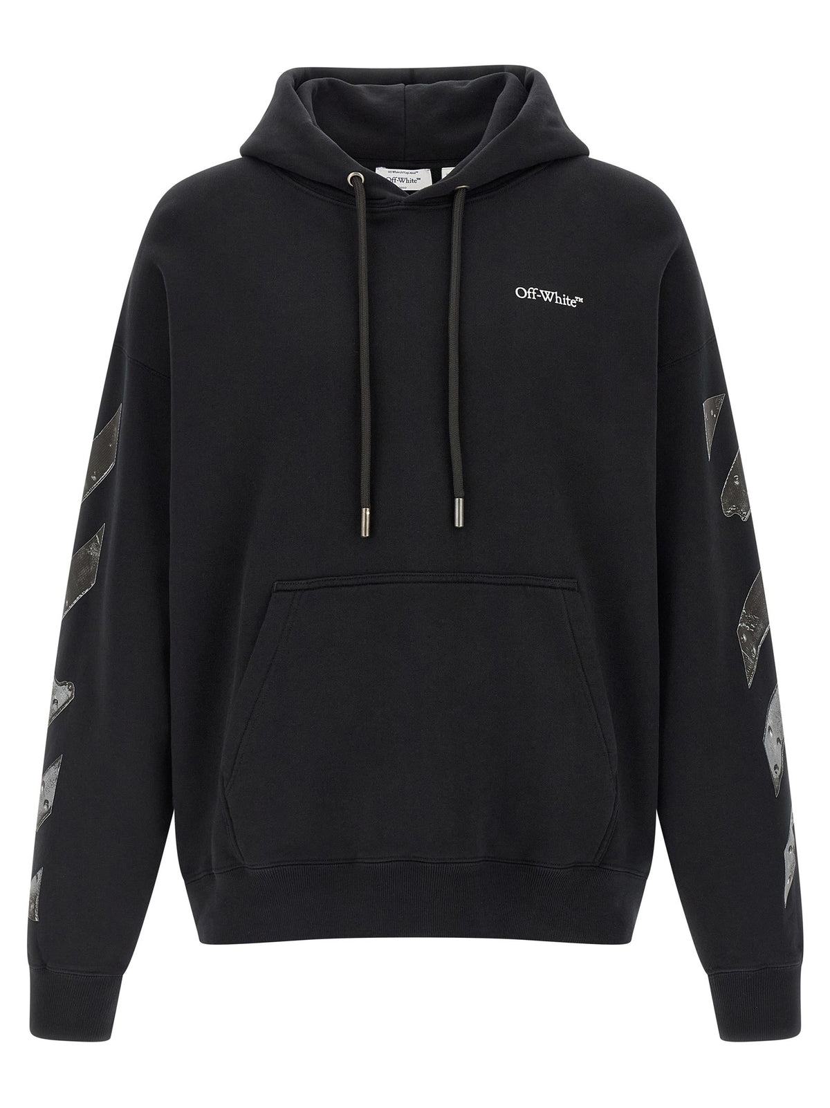 Off-White Metal Arrow Skate Hoodie Black