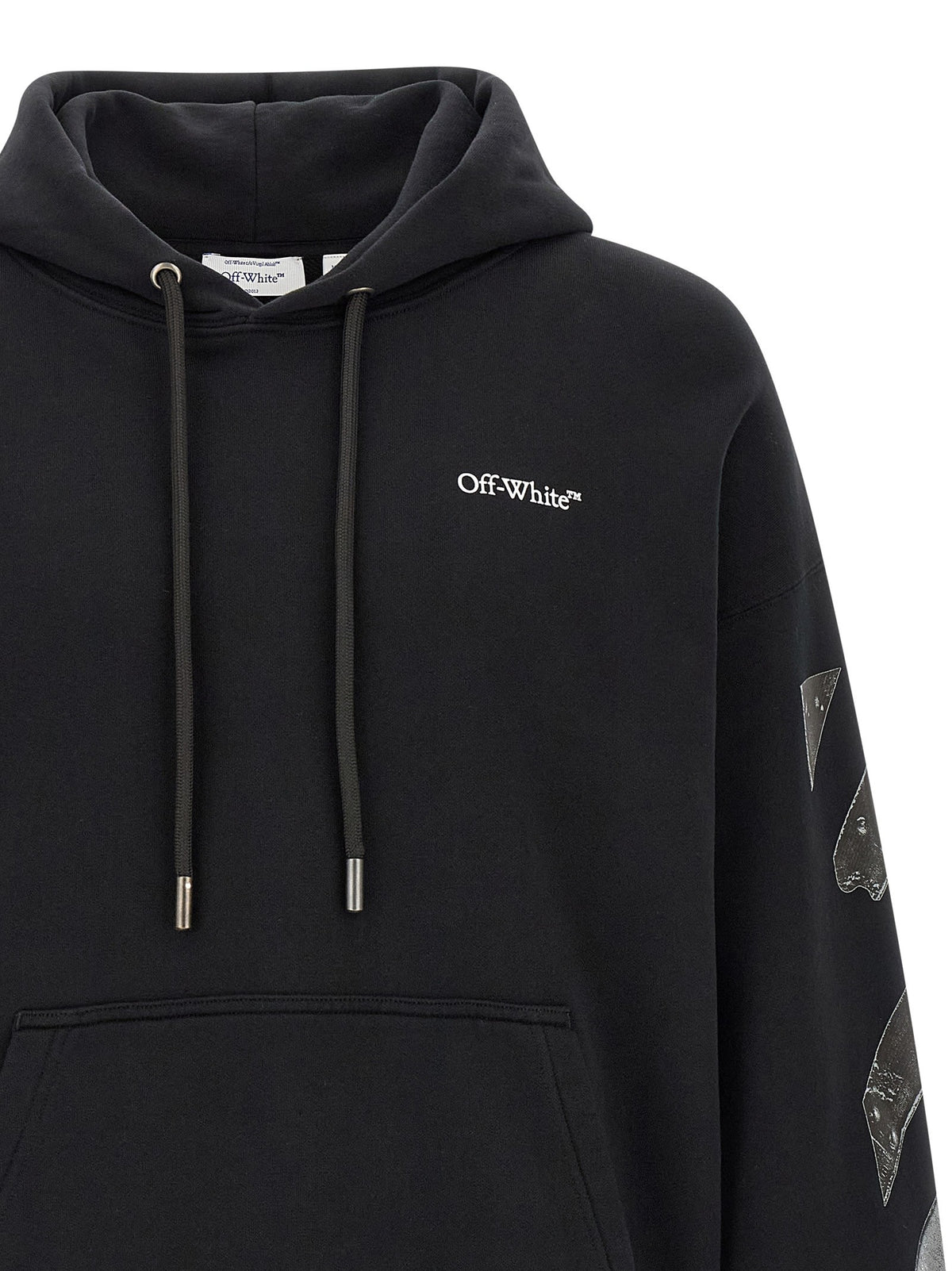 Off-White Metal Arrow Skate Hoodie Black