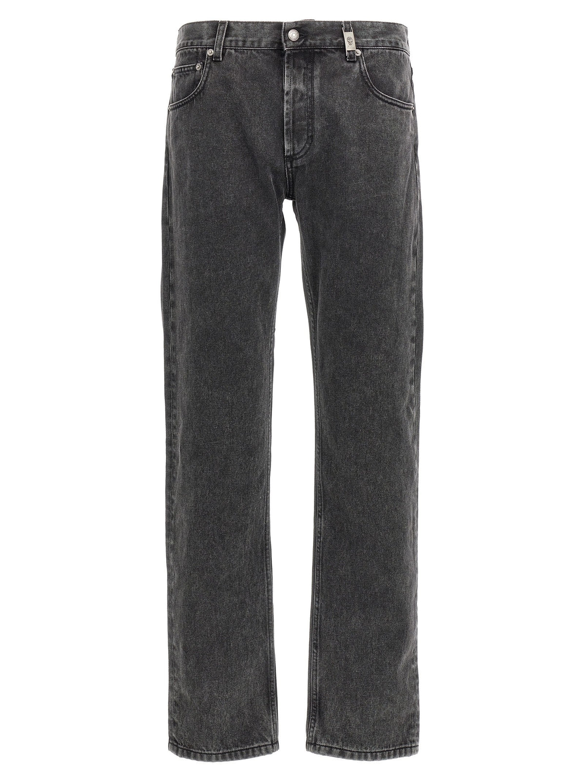 Alexander McQueen Metal Plate Jeans Black
