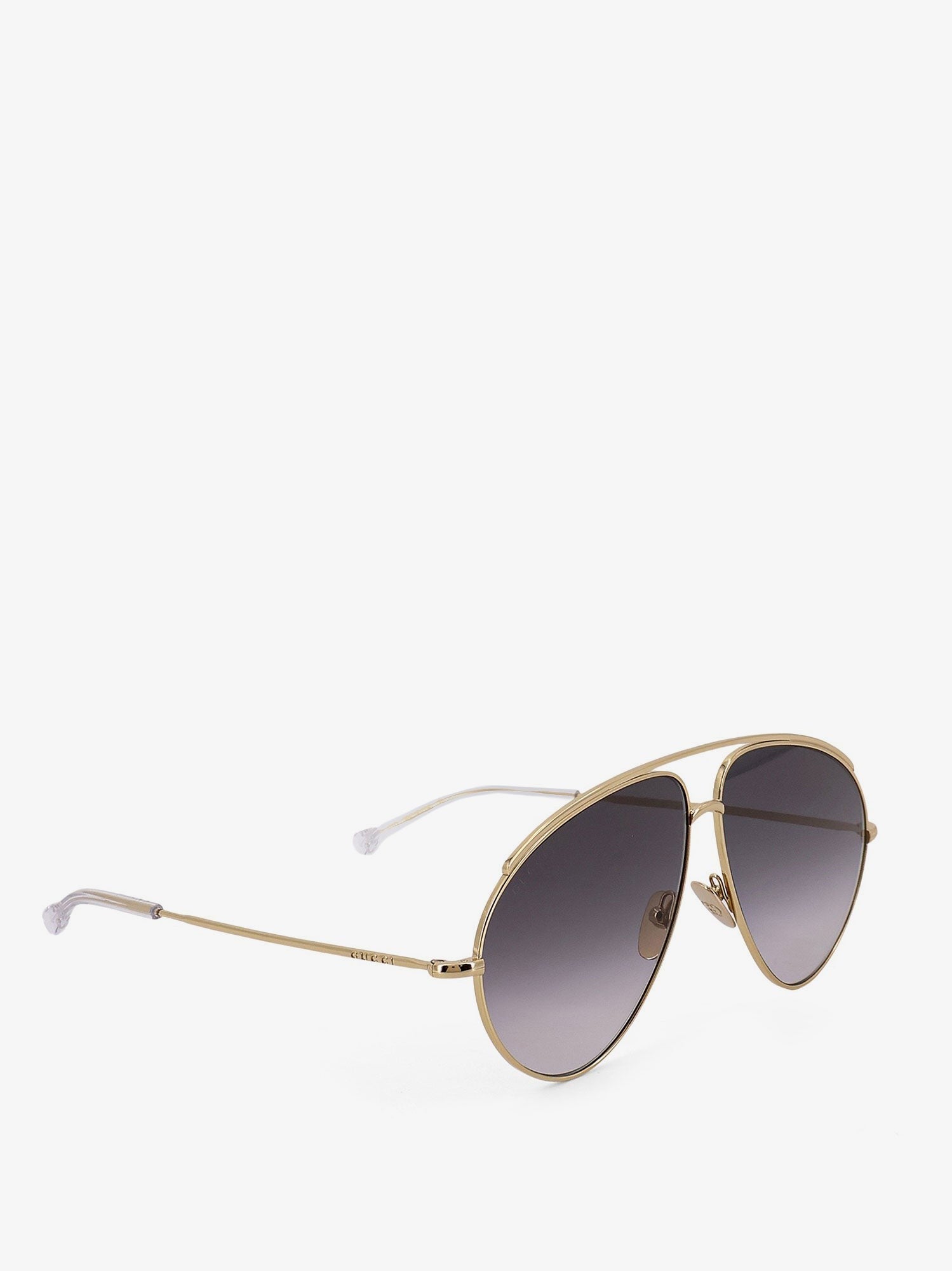 Gucci Men's Aviator Sunglasses Gold