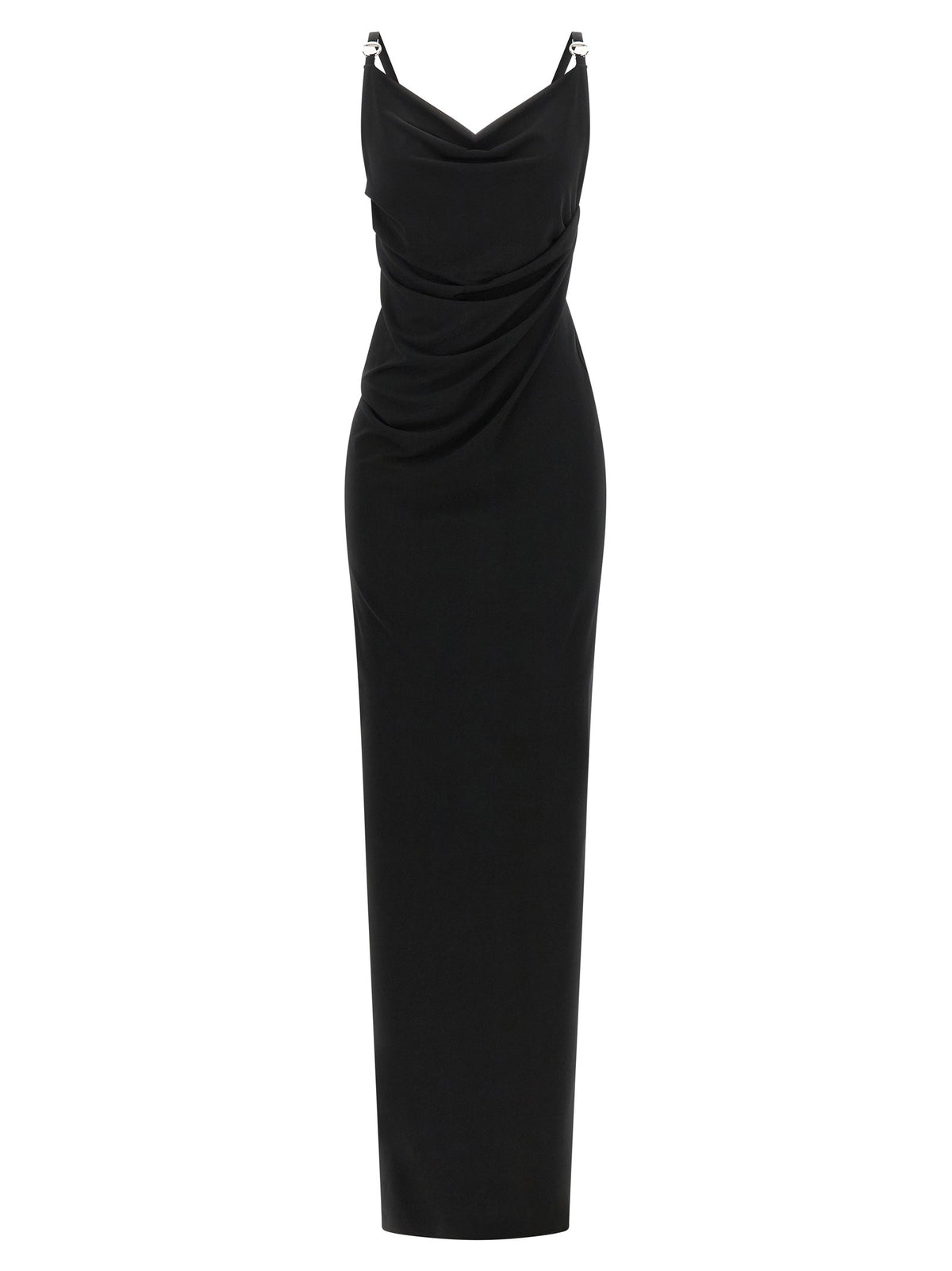 Coperni Metallic Dress Black