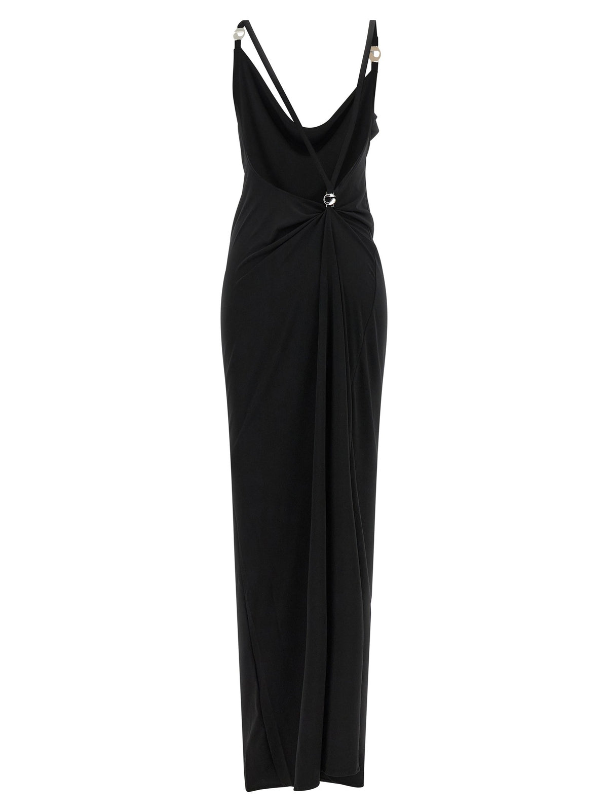 Coperni Metallic Dress Black