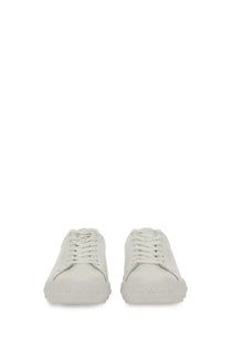 Michael Kors women’s white leather low-top sneaker with a clean minimalist design for casual wear