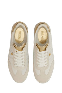 Michael Kors women’s sneaker Scotty yellow in white and gold with a sleek modern design and premium materials