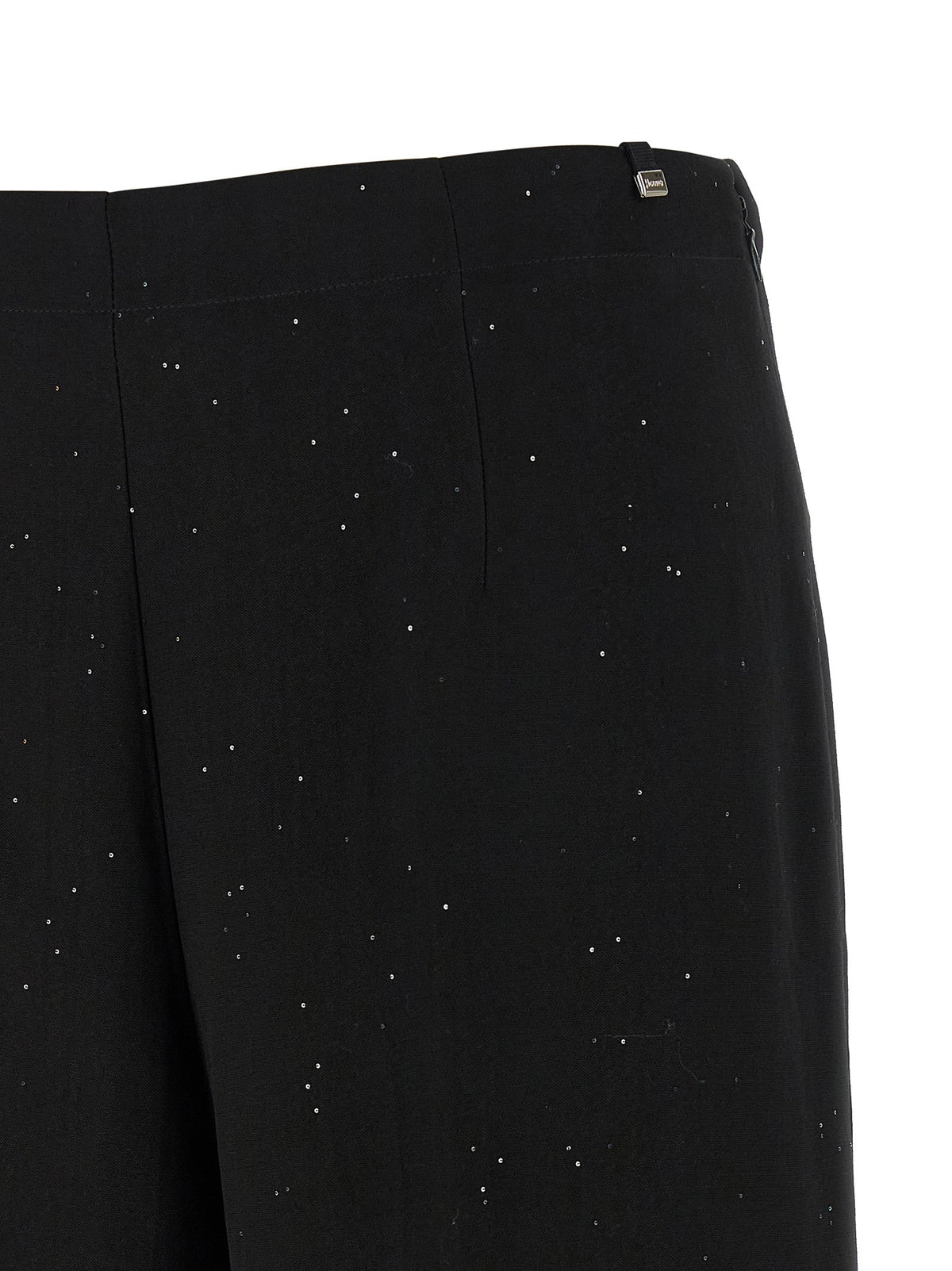 Herno Micro Sequin Pants Black