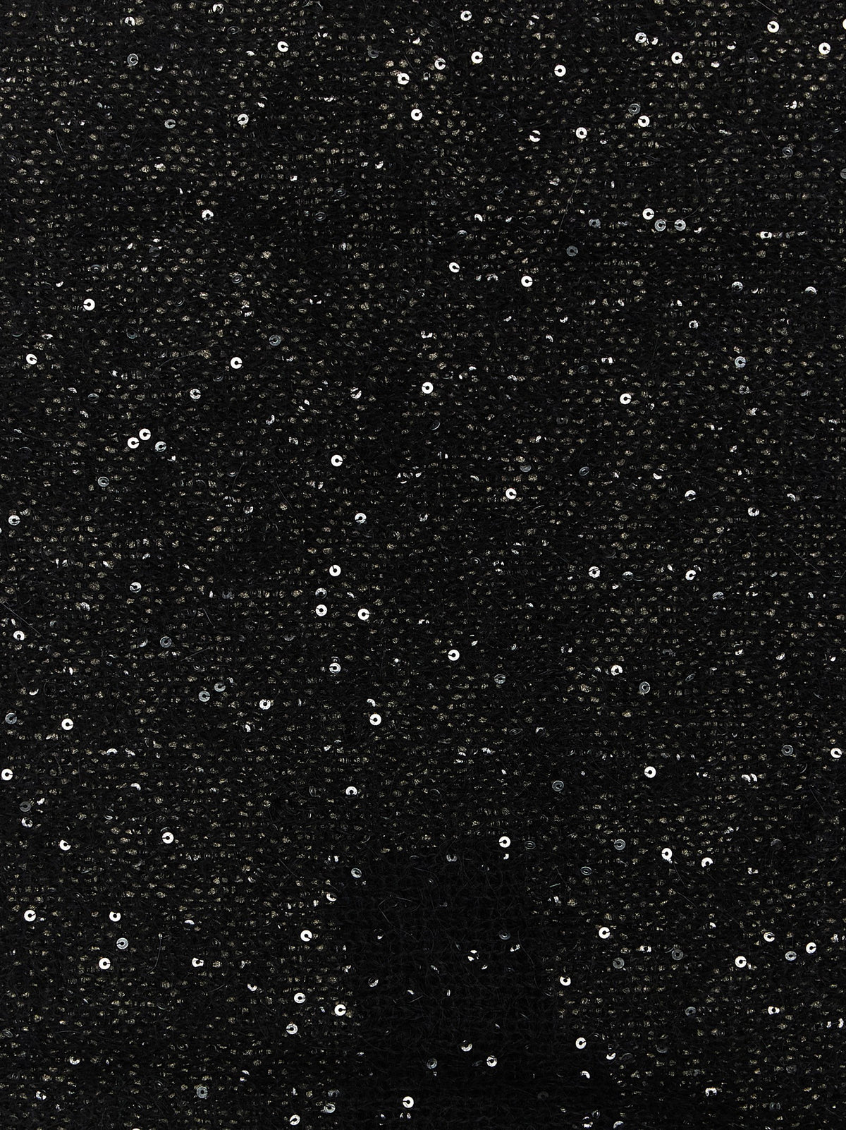 Nude Lucy Micro Sequin Scarf Black