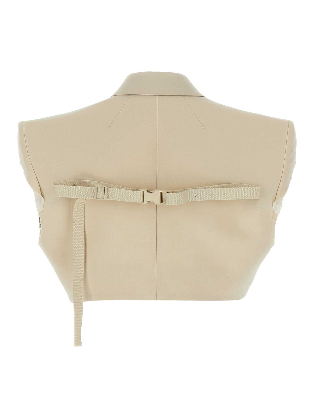 Rick Owens Micro Tatlin Vest Beige