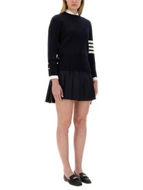 Thom Browne Women's Milano Stitch Jersey Blue