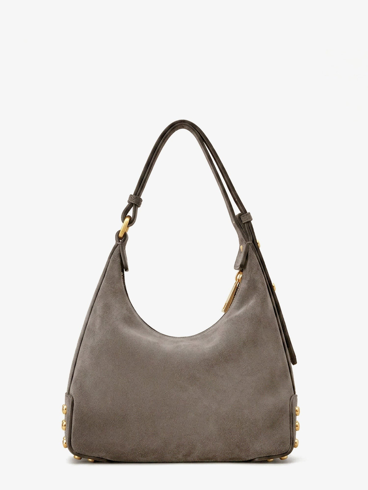 Tod's Women's Mini Bag Metal Dots Suede Crossbody Bag Beige, view 2