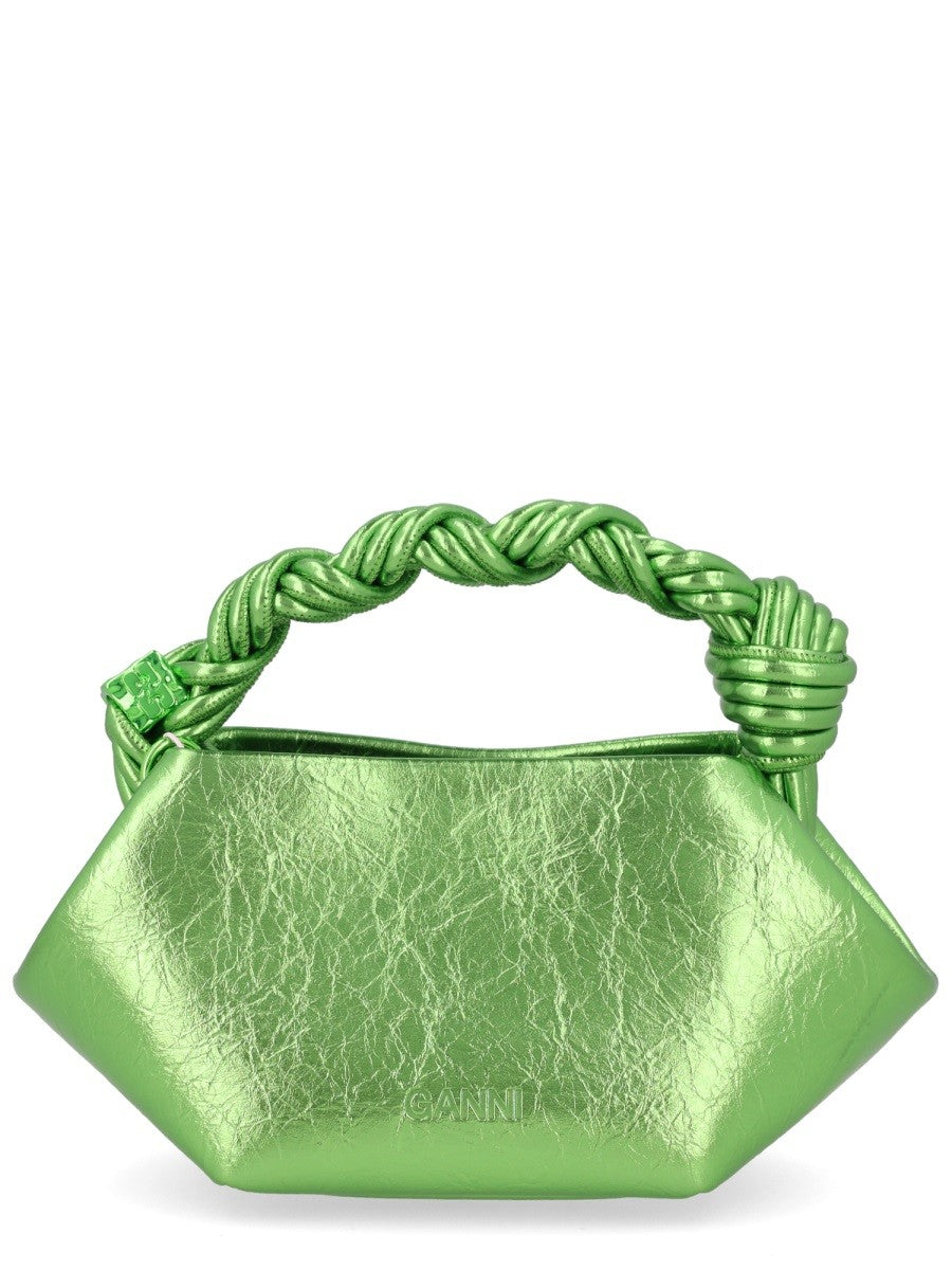 Ganni Women's Mini Bou Bag Green