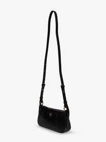 Pinko Women's Half Moon Mini Crossbody Bag Black